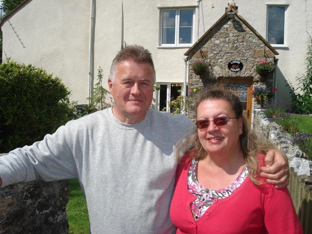 Neil and Kathy Arnold - Your hosts at Lodge House B&B